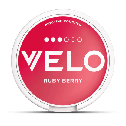 VELO Ruby Berry – 10mg Nicotine Pouches