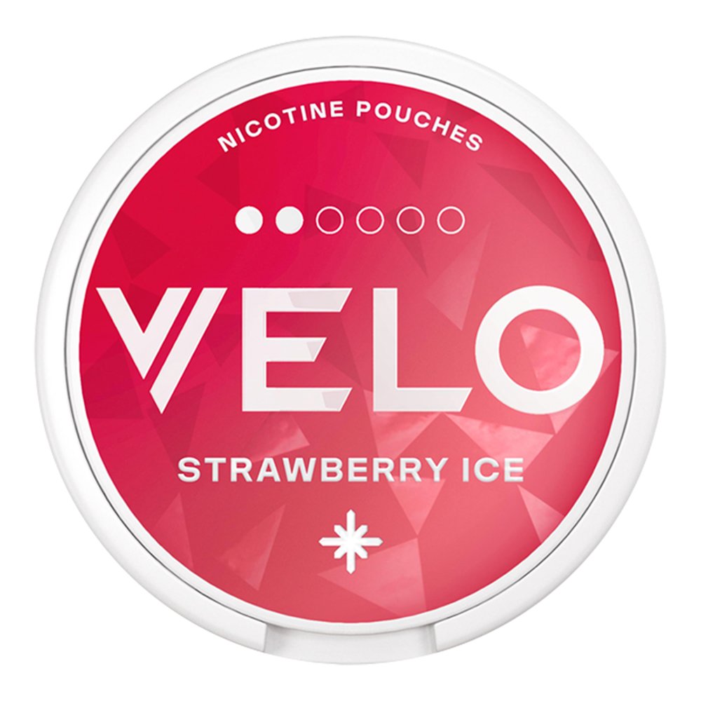 VELO Strawberry Ice – 6mg Nicotine Pouches