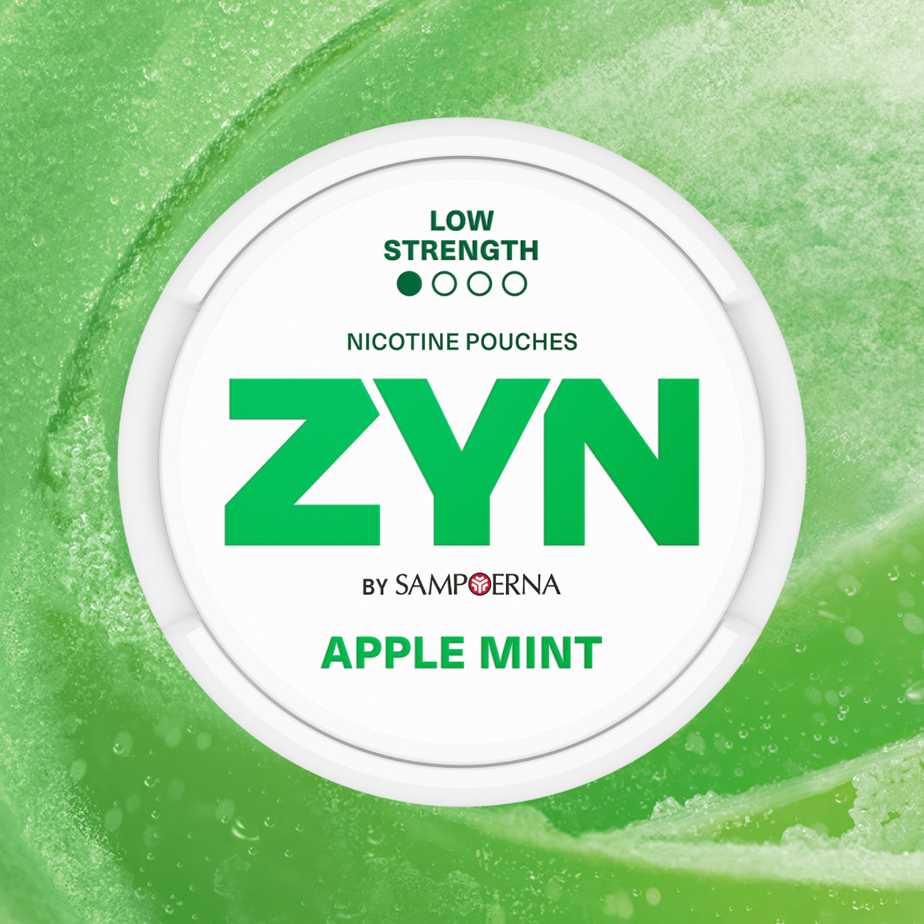 ZYN Apple Mint – 1.5mg Nicotine Pouches