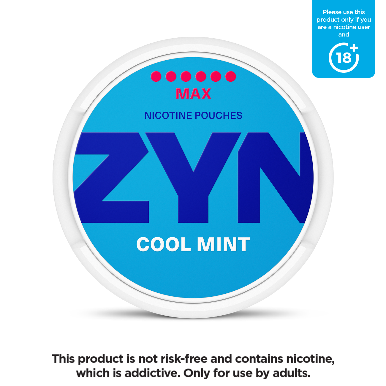 ZYN Cool Mint – 16.5mg Nicotine Pouches